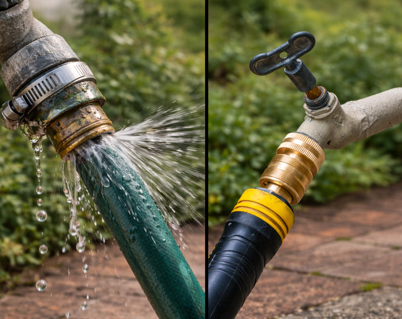 How to Fix a Leaking Garden Hose Connection (And Stop Wasting Water Fast)