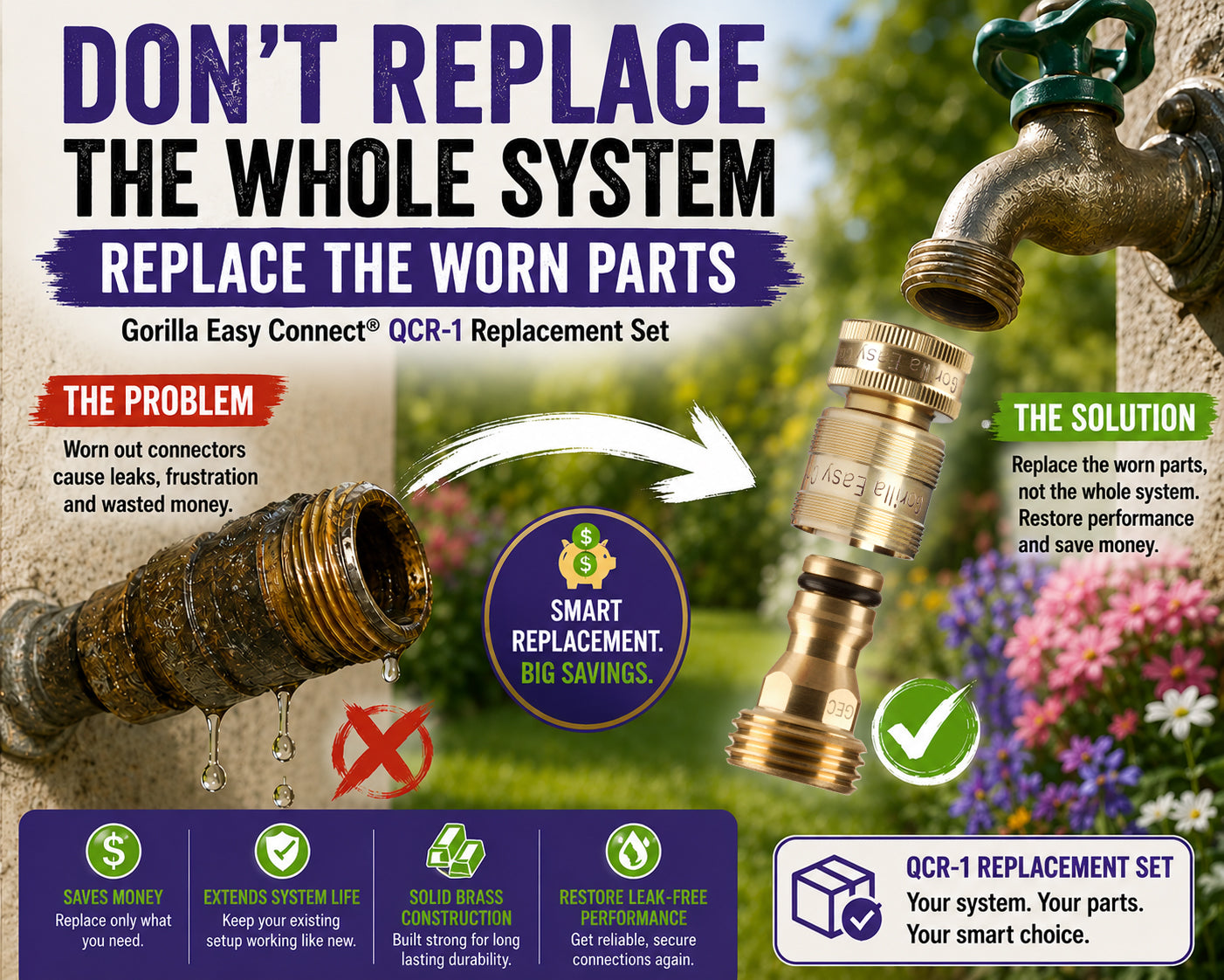 Don’t Replace Your Entire Quick Connect System — Replace the Worn Parts