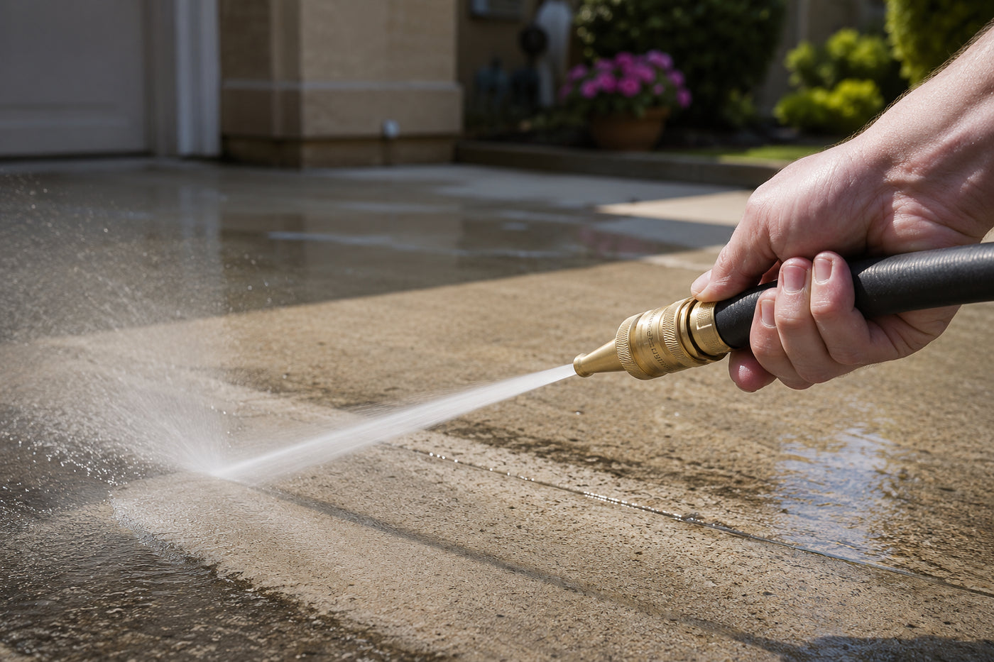 Why a High-Pressure Sweeper Nozzle Makes Outdoor Cleaning Faster and Easier