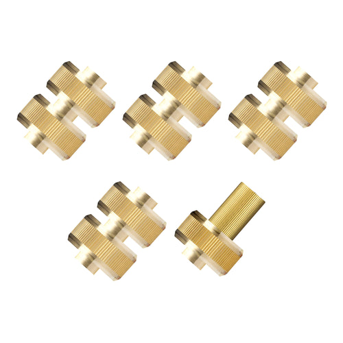 GORILLA EASY CONNECT GARDEN SOAKER HOSE CONNECTORS WITH QUICK CONNECT SOLID BRASS NO LEAK CORROSIVE RESISTANT SUB IRRIGATION SYSTEM WATERING CONSERVATION DRIP  1/2 INCH HOSE