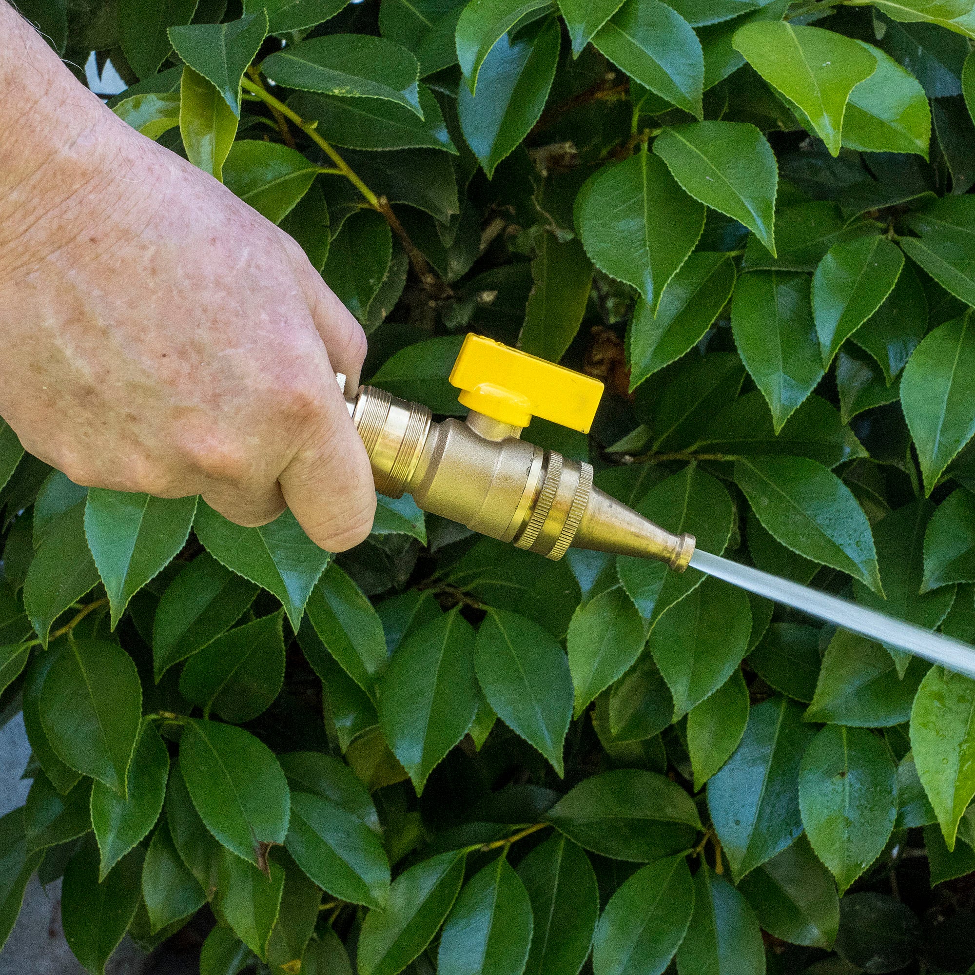 GORILLA EASY CONNECT BALL VALVE SHUT OFF VALVE WITH QUICK CONNECT FOR GARDENING HOSE 3/4" GHT GARDEN HOSE THREAD CORROSIVE RESISTANT LEAK PROOF