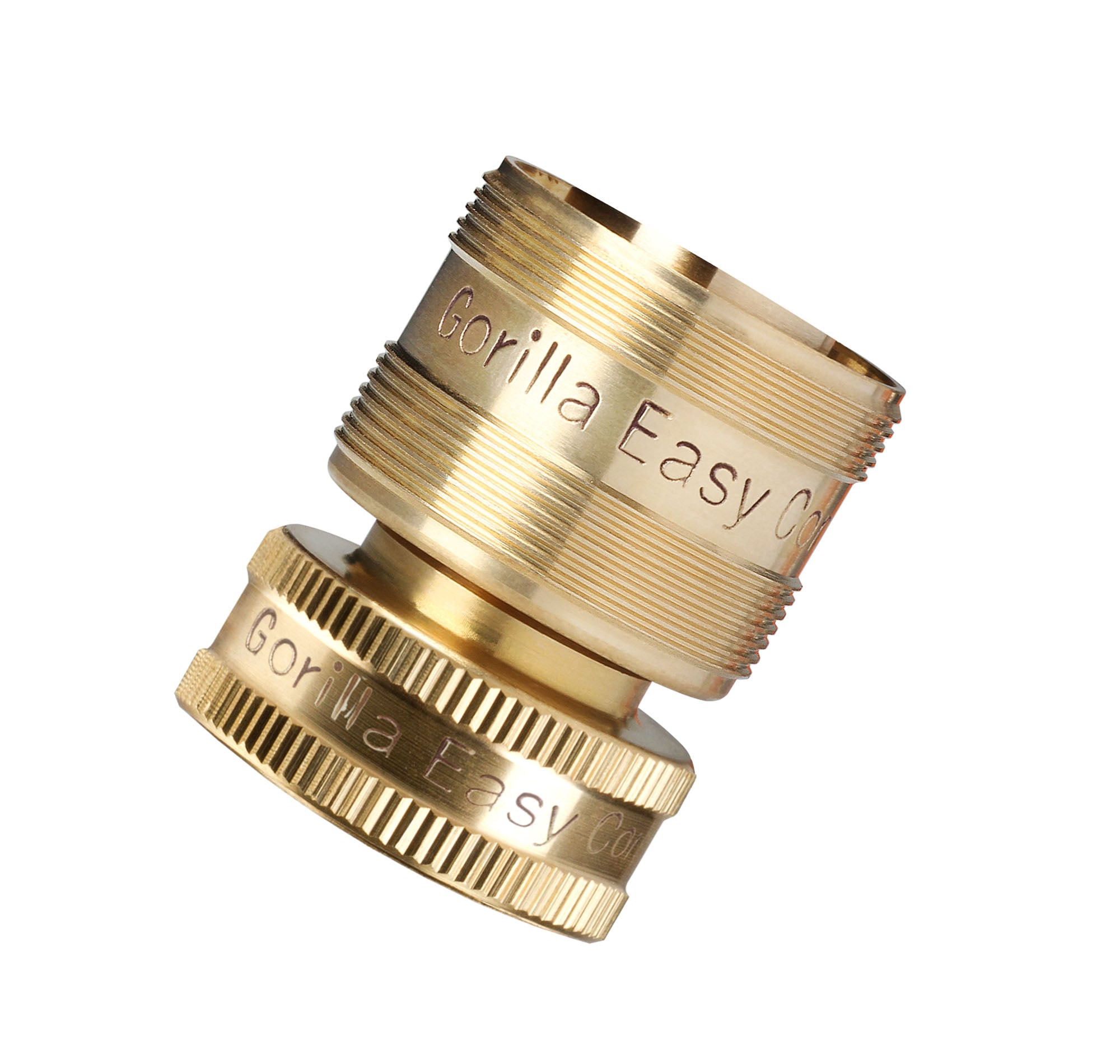 GORILLA EASY CONNECT FEMALE QUICK CONNECT WFOR GARDEN HOSE   GARDENING 3/4 INCH GHT SOLID BRASS CONSTRUCTION CORROSIVE RESISTANT LEAK PROOF WATERING DEVIC
