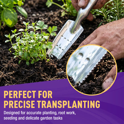 GORILLA EASY CONNECT 3 PIECE SOLID CAST ALUMINUM GARDENING TOOL SET CORROSIVE RESISTANT DIGGING TRANSPLANTING CULTIVATING