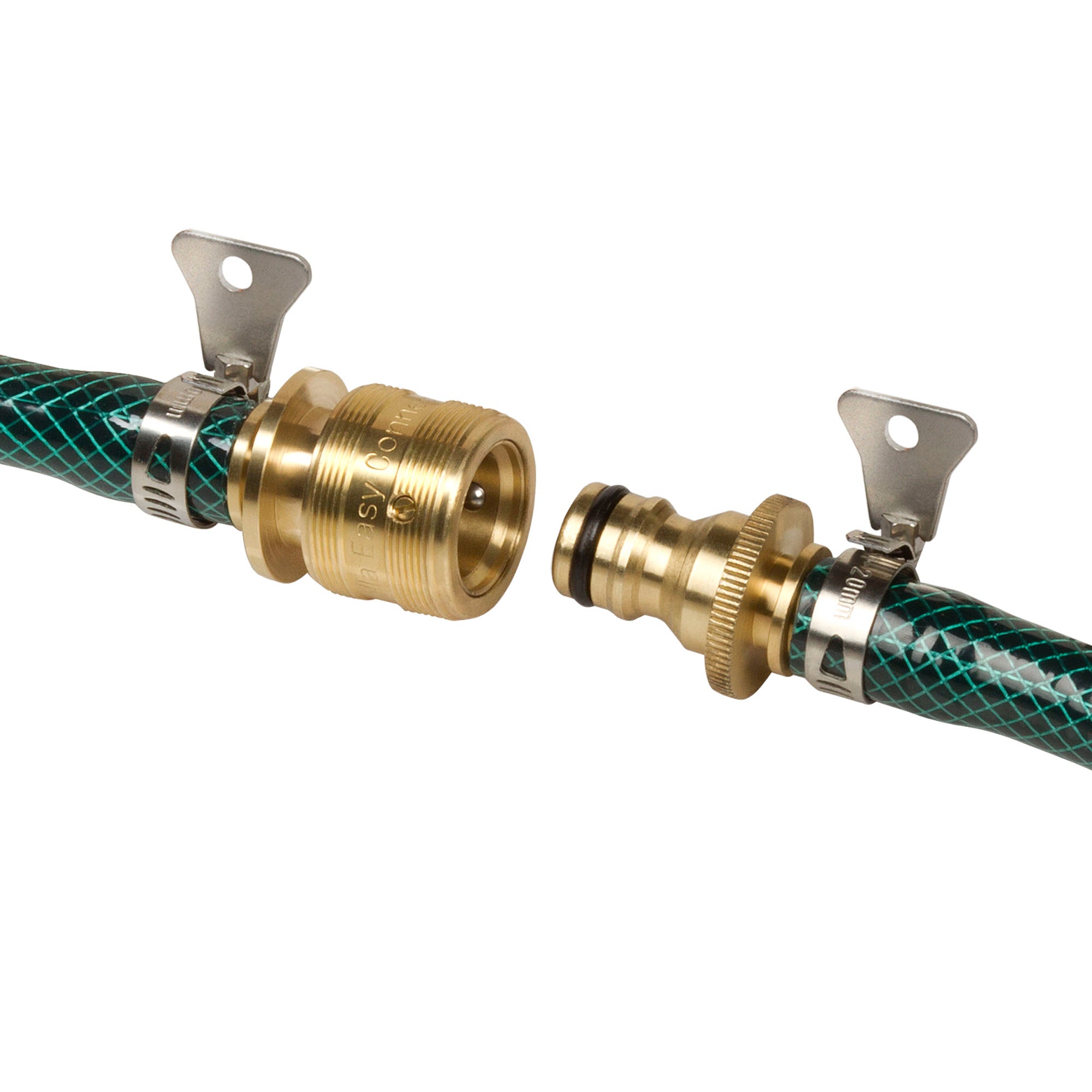 TopHomer - Raccordo Rapido Per Tubo Da Giardino In Ottone, Connettore Rapido Per Tubo Da Giardino Con Connettori Per Tubi Da 3/4", 4 Pezzi - Foto 6