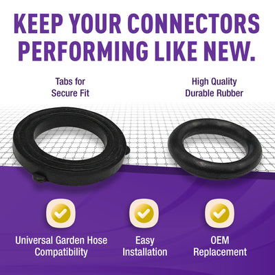 GORILLA EASY CONNECT O RING REPLACEMENT RUBBER WASHER 3/4 INCH NO LEAK