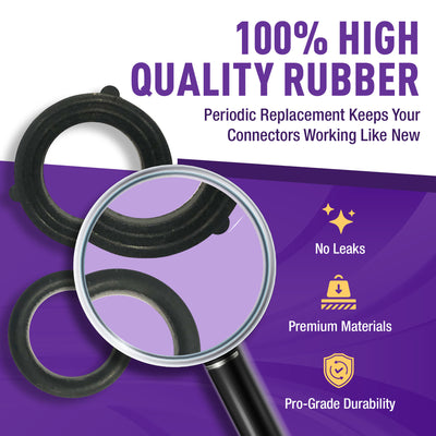 GORILLA EASY CONNECT O RING REPLACEMENT RUBBER WASHER 3/4 INCH NO LEAK