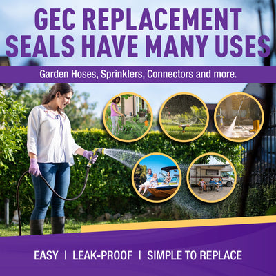 GORILLA EASY CONNECT O RING REPLACEMENT RUBBER WASHER 3/4 INCH NO LEAK