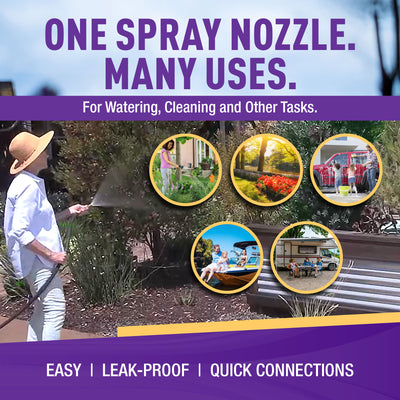 GORILLA EASY CONNECT LEAD FREE QUICK CONNECT CONNECTORS FOR GARDEN HOSE 3/4" GHT GARDEN HOSE THREAD LEAK PROOF