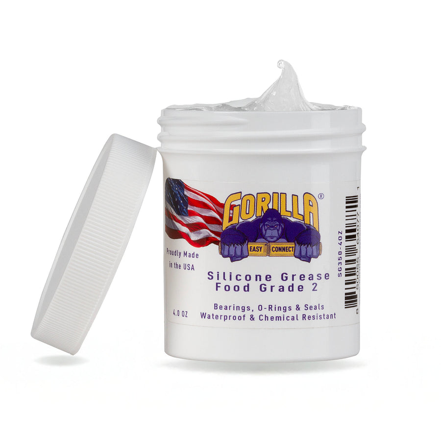 GORILLA EASY CONNECT SILICONE GRADE 2 GREASE FOOD GRADE FOR BEARINGS AND SEALS