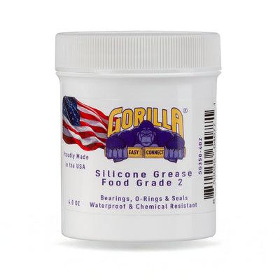 GORILLA EASY CONNECT SILICONE GRADE 2 GREASE FOOD GRADE FOR BEARINGS AND SEALS