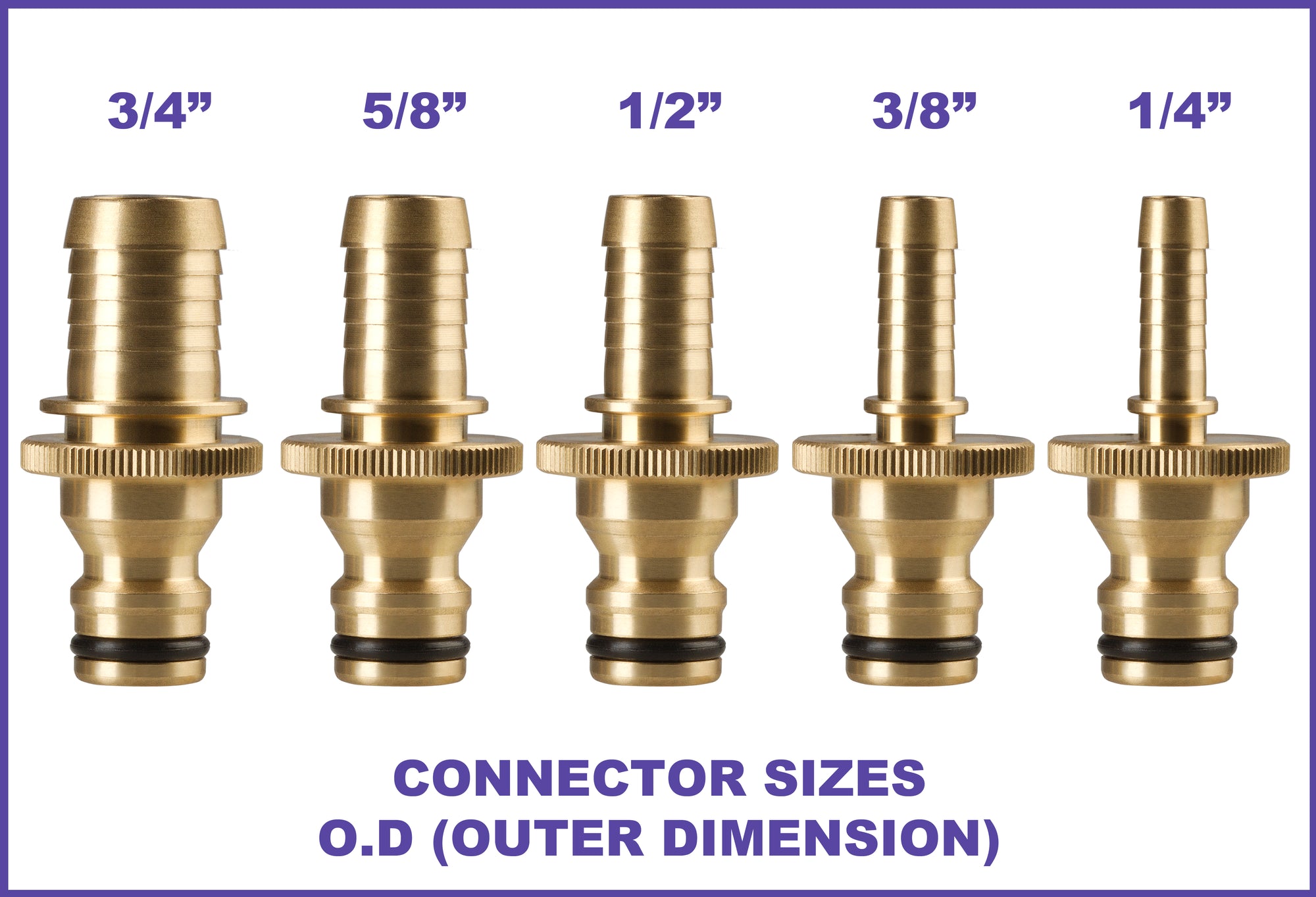 Raccord En T Laiton 3 Voies - Filetage BSP 1/8", 1/4", 3/8", 1/2" - Pour Plomberie, Air, Huile - 6